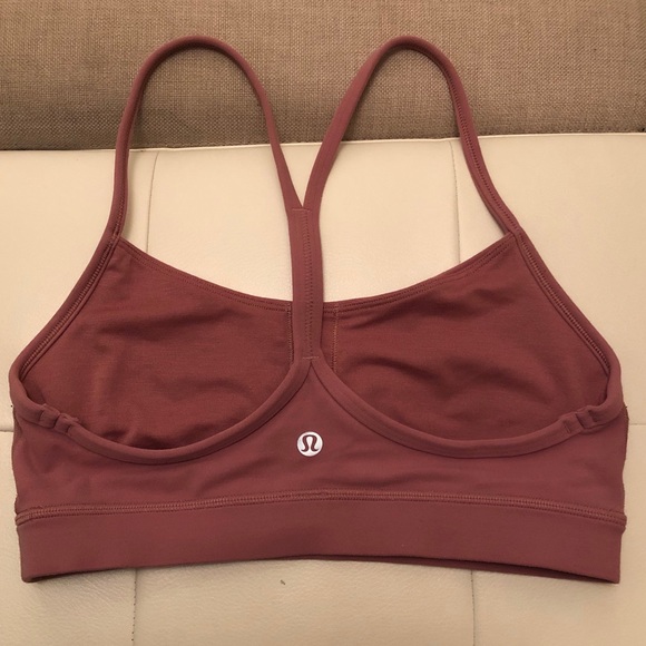 lululemon pink flow y bra - Picture 2 of 3
